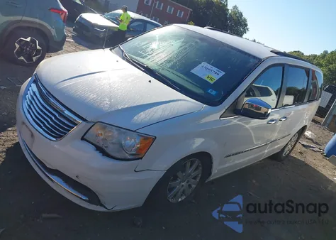 2012 Chrysler Town & Country Touring-L из США, поврежденный, VIN 2C4RC1CGXCR393108